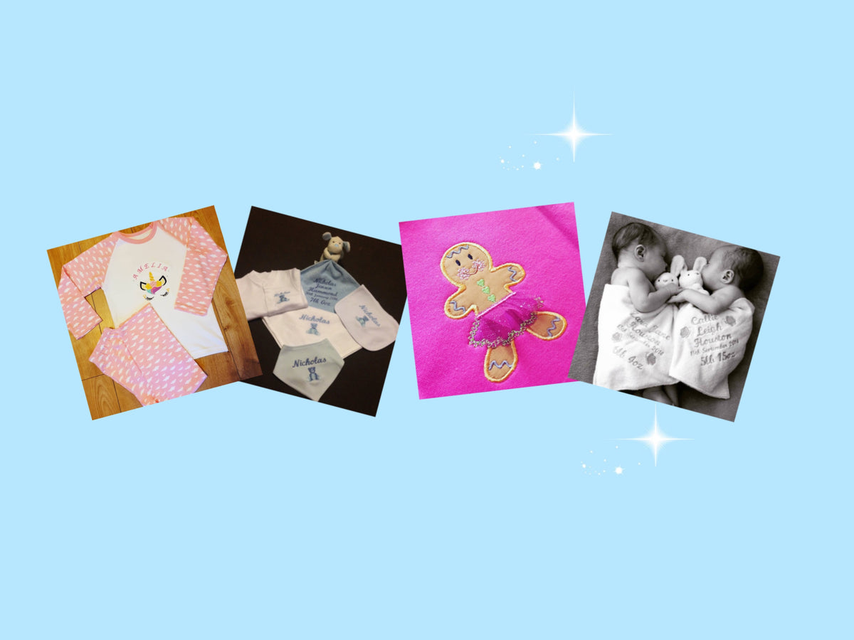 Most Popular Cry Baby Bunting Embroidery