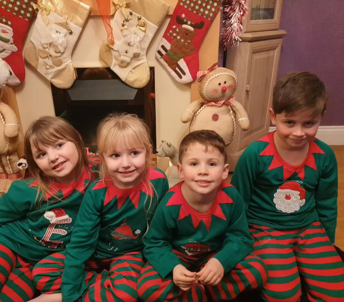 Personalised Pyjamas Cry Baby Bunting Embroidery