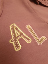 Load image into Gallery viewer, Cute Personalised Frilly Sleeved Initial Lounge Set