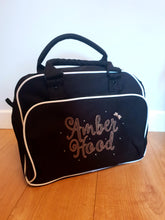 Load image into Gallery viewer, Gorgeous Personalised Dance/Gym bag with bow detailing.