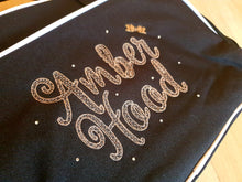 Load image into Gallery viewer, Gorgeous Personalised Dance/Gym bag with bow detailing.