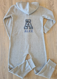 Single Initial personalised onsie (Name Optional)