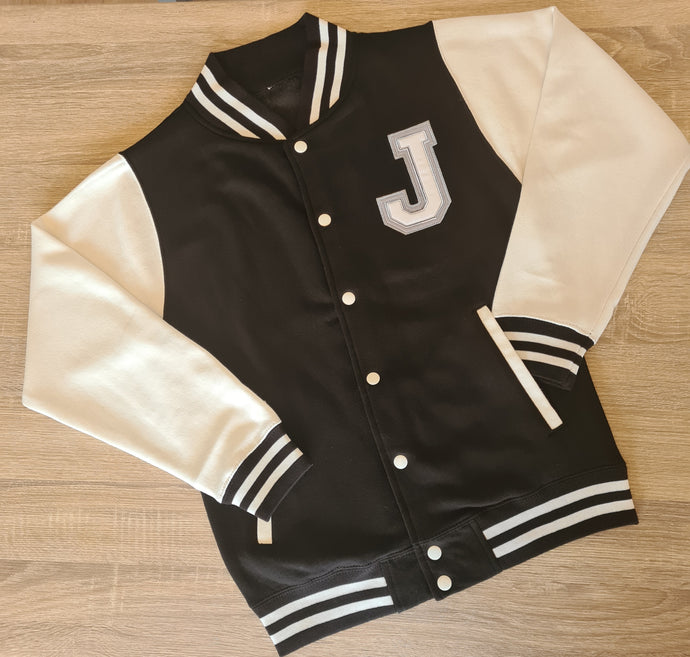 Adult Personalised Single Initial Varsity Jacket