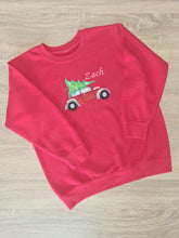 Load image into Gallery viewer, Personalised Car / Christmas Tree Christmas Sweater