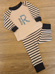 Personalised Single Initial And Name Pyjamas