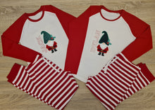 Load image into Gallery viewer, Personalised Christmas Gmome Pyjamas ( Kids &amp; Adults sizes available)