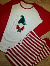 Load image into Gallery viewer, Personalised Christmas Gmome Pyjamas ( Kids &amp; Adults sizes available)