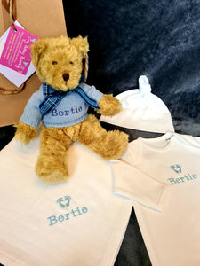 Duluxe Personalised New Baby Hamper