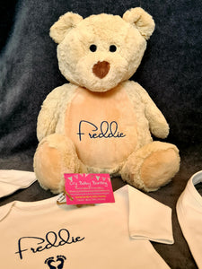 Deluxe Personalised New Baby Signature Hamper