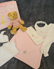 Load image into Gallery viewer, Duluxe Personalised New Baby With Crown Hamper