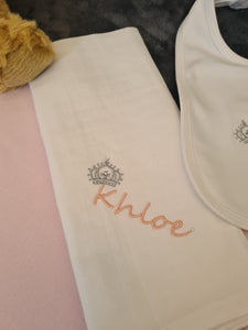 Duluxe Personalised New Baby With Crown Hamper