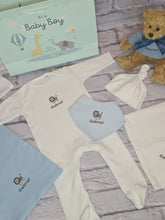 Load image into Gallery viewer, Duluxe Personalised New Baby Hamper &#39;Lion&#39;