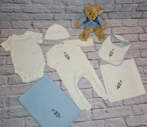 Duluxe Personalised New Baby Hamper 'One of A Kind'