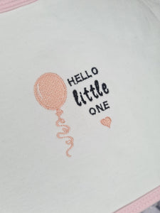 Duluxe Personalised New Baby Hamper 'Hello little One'