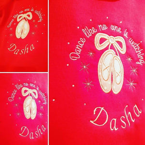 Ballet Themed Onsie with Sparkles