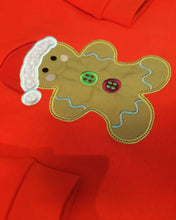 Load image into Gallery viewer, Gingerbread Girl (Tutu) / Gingerbread Boy Personalised Onsie (Front &amp; Back)