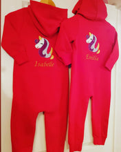 Load image into Gallery viewer, Super Sparkly Unicorn Personalised Onsie