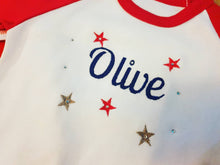 Load image into Gallery viewer, Family Christmas Pyjamas with name and star detailing. Range available from 0 to Adult XXL