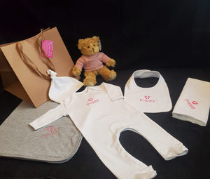 Duluxe Personalised New Baby Hamper